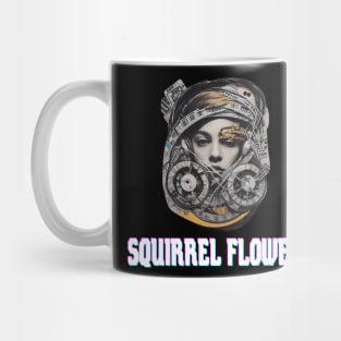 Squirrel Flower Mug